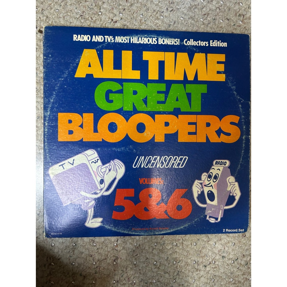 All‎ Time Great Bloopers Volumes 5 & 6 Collectors Edition 2 Record Set